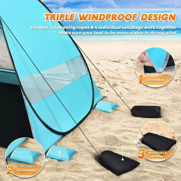 beach camping tents - 5