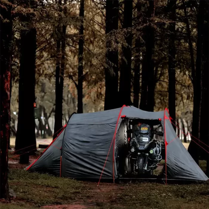motorcycle camping tent - 6